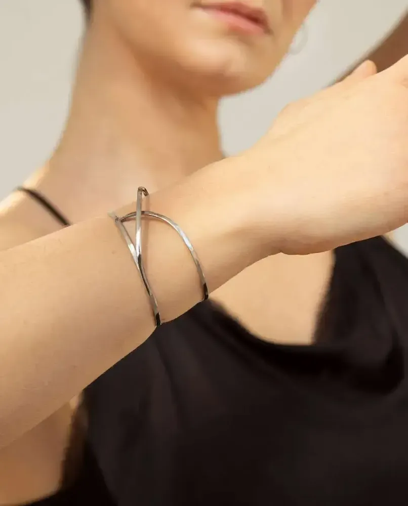 Jewelry - EMBOLIC SILVER BRACELET - JOIDART
