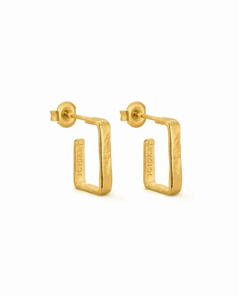 Jewelry - SMALL GOLDEN EARRINGS LIGNIS NARROW - JOIDART