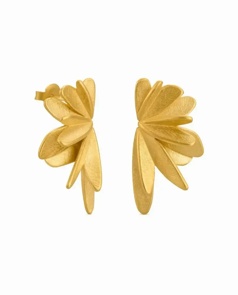 Bijoux - BOUCLES D'OREILLES DORÉES VOL GRANDES - JOIDART