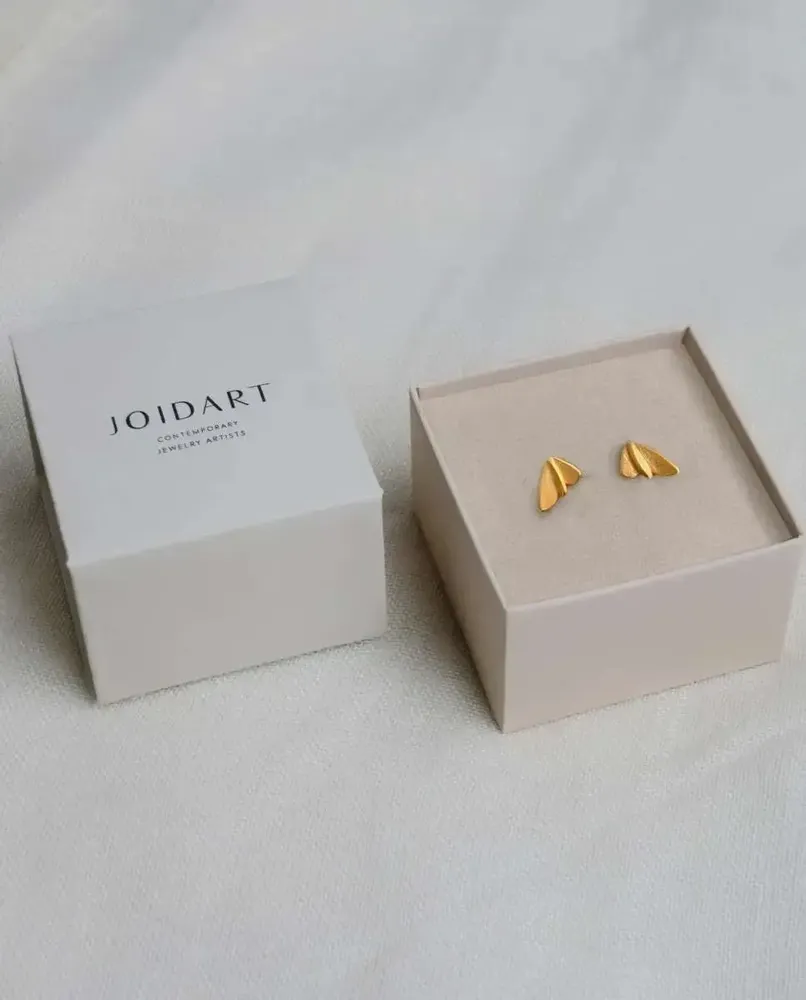 Bijoux - BOUCLES D'OREILLES PETITES DORÉES VOL PETITES - JOIDART