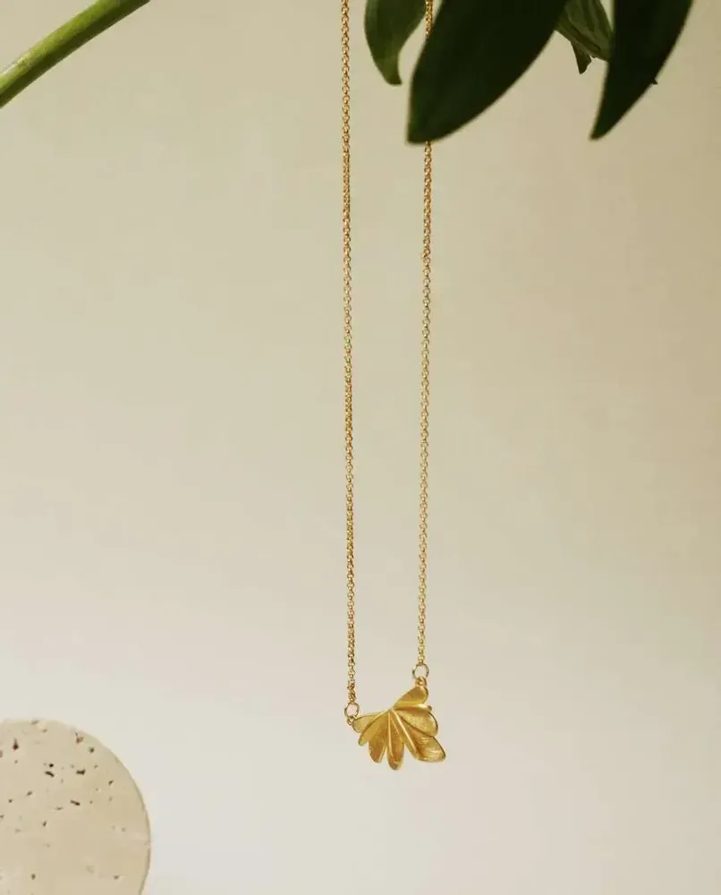 Jewelry - GOLDEN NECKLACE VOL CENTRAL MOTIF - JOIDART