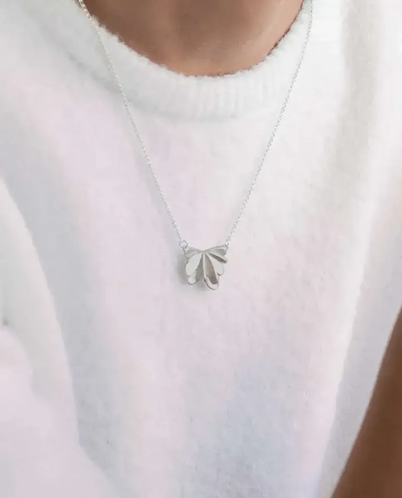 Jewelry - SILVER WOMEN'S NECKLACE VOL CENTRAL MOTIF - JOIDART