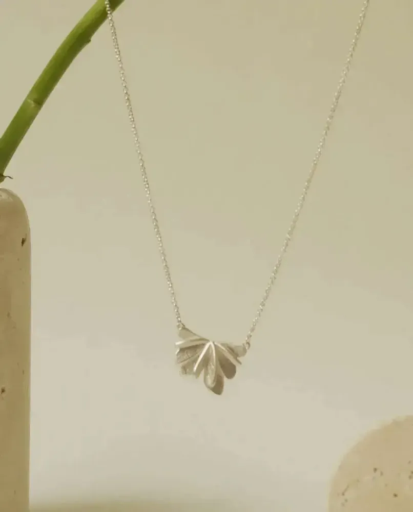 Jewelry - SILVER WOMEN'S NECKLACE VOL CENTRAL MOTIF - JOIDART