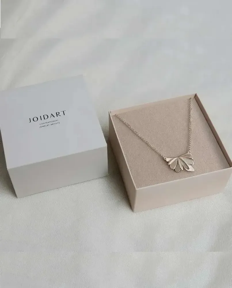 Jewelry - SILVER WOMEN'S NECKLACE VOL CENTRAL MOTIF - JOIDART