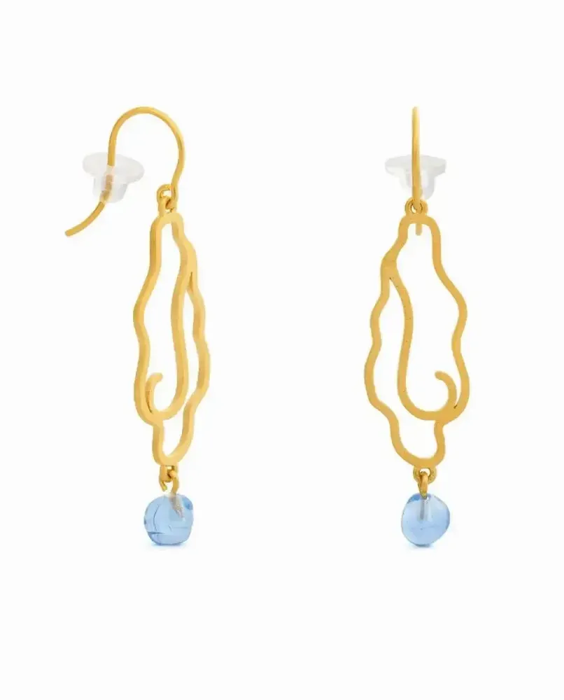 Jewelry - GOLDEN EARRINGS GAUDÍ JEWELRY LA PEDRERA - JOIDART