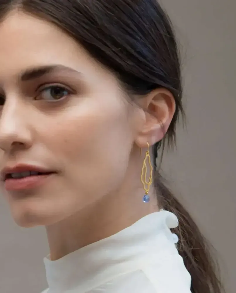 Jewelry - GOLDEN EARRINGS GAUDÍ JEWELRY LA PEDRERA - JOIDART