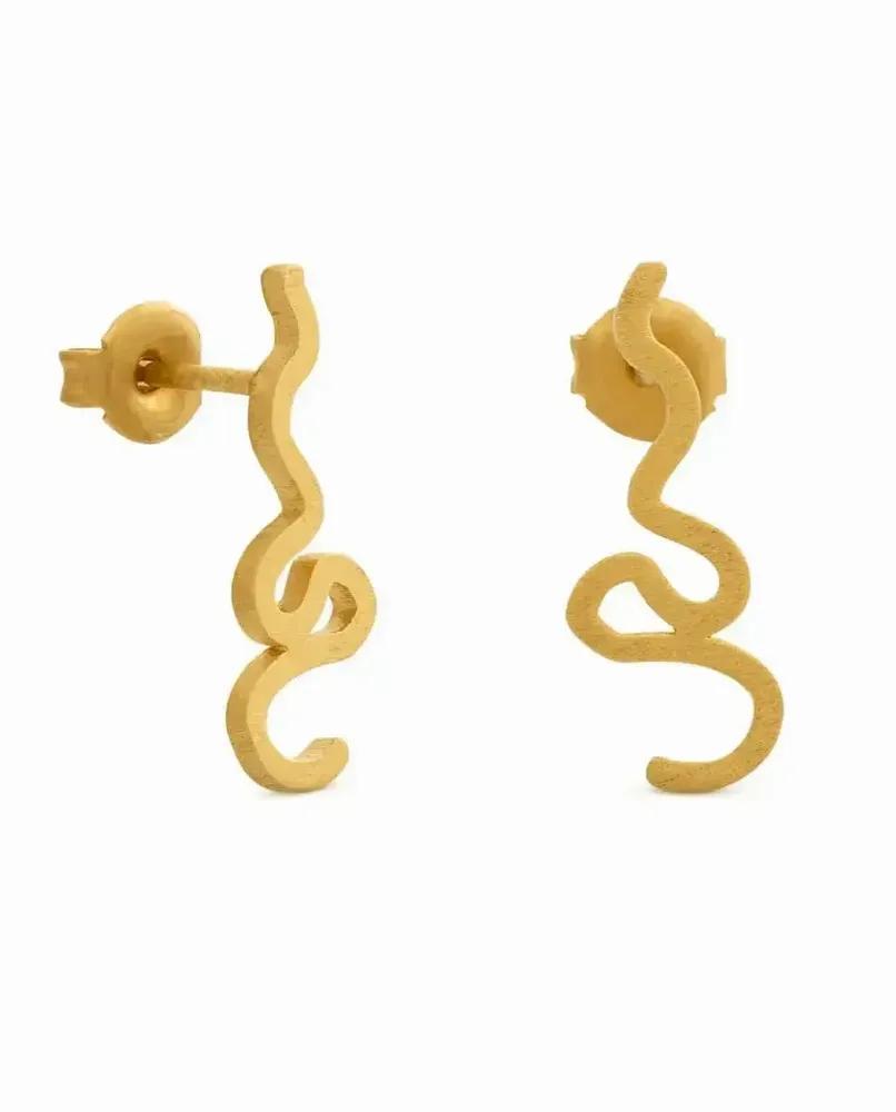 Jewelry - GOLDEN EARRINGS GAUDÍ JEWELRY PALAU GÜELL - JOIDART