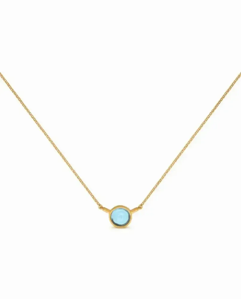 Jewelry - GOLDEN NECKLACE GAUDÍ JEWELRY CASA BATLLÓ BLUE - JOIDART