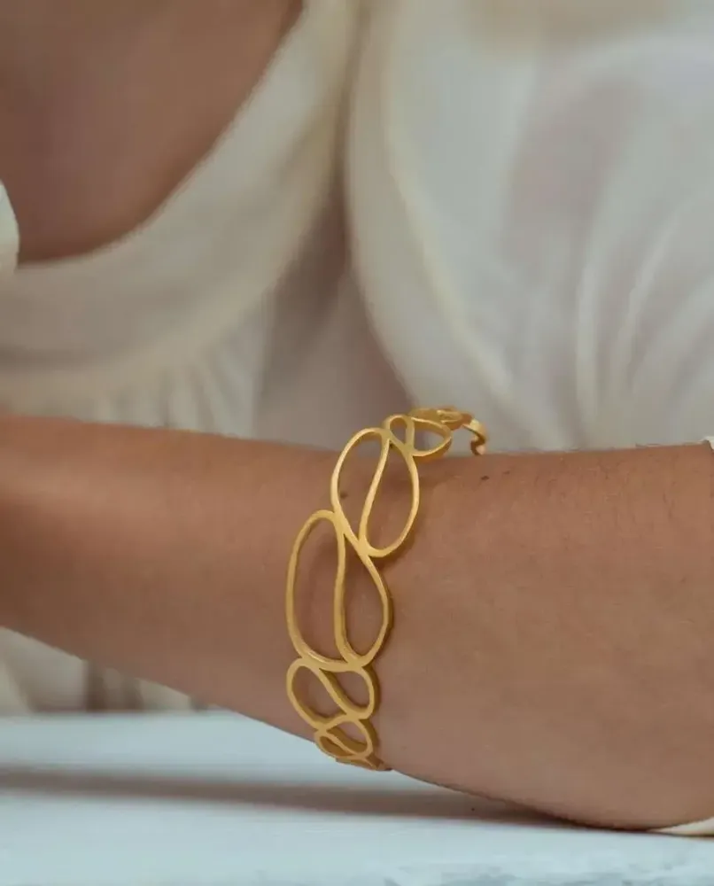 Bijoux - BRACELET DORÉ GAUDÍ JEWELRY PALAU GÜELL - JOIDART