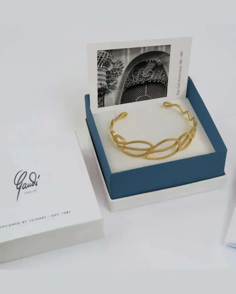 Bijoux - BRACELET DORÉ GAUDÍ JEWELRY PALAU GÜELL - JOIDART