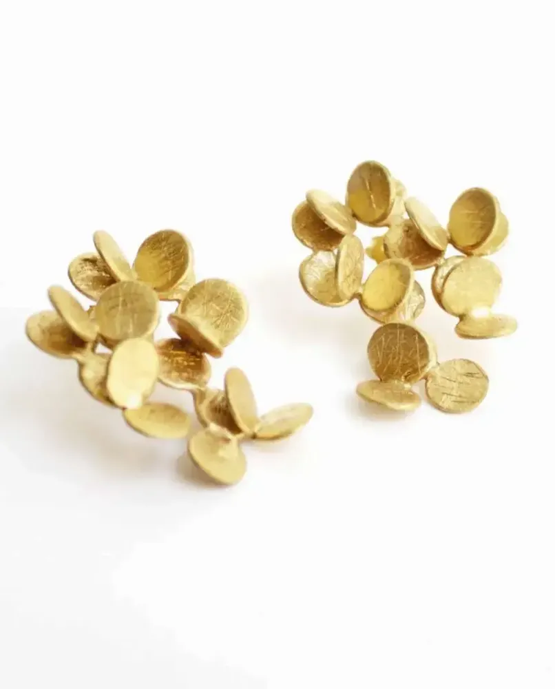 Jewelry - GOLDEN EARRINGS ARAI LARGE - JOIDART