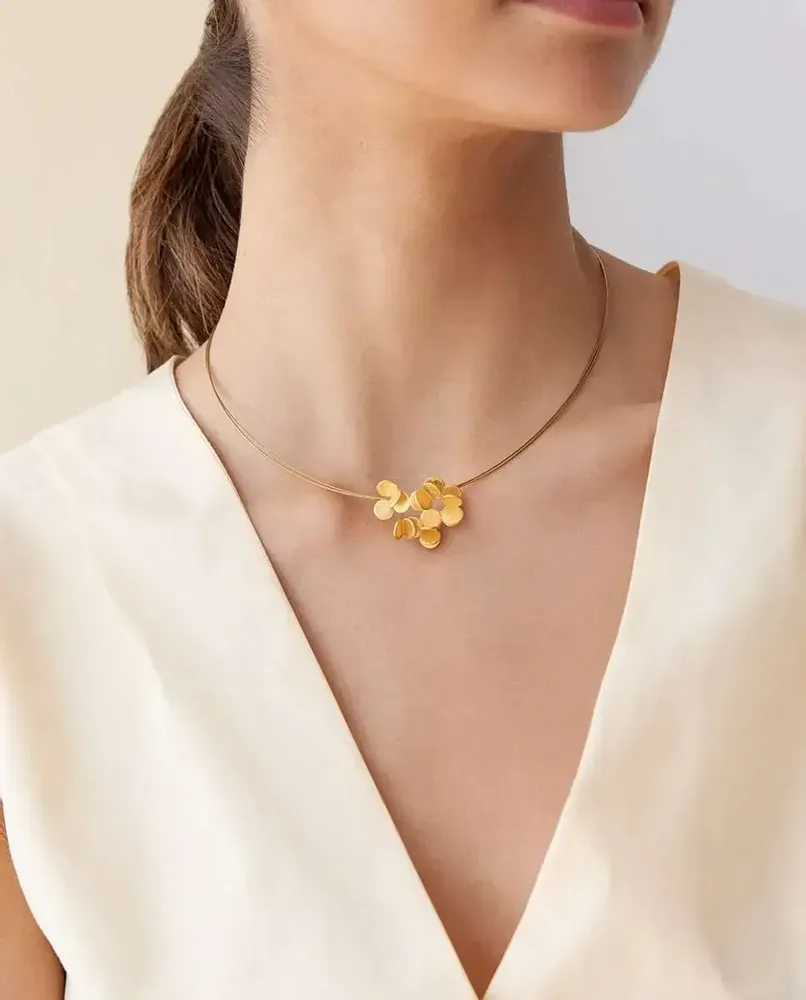 Jewelry - GOLDEN NECKLACE SMALL ARAI - JOIDART