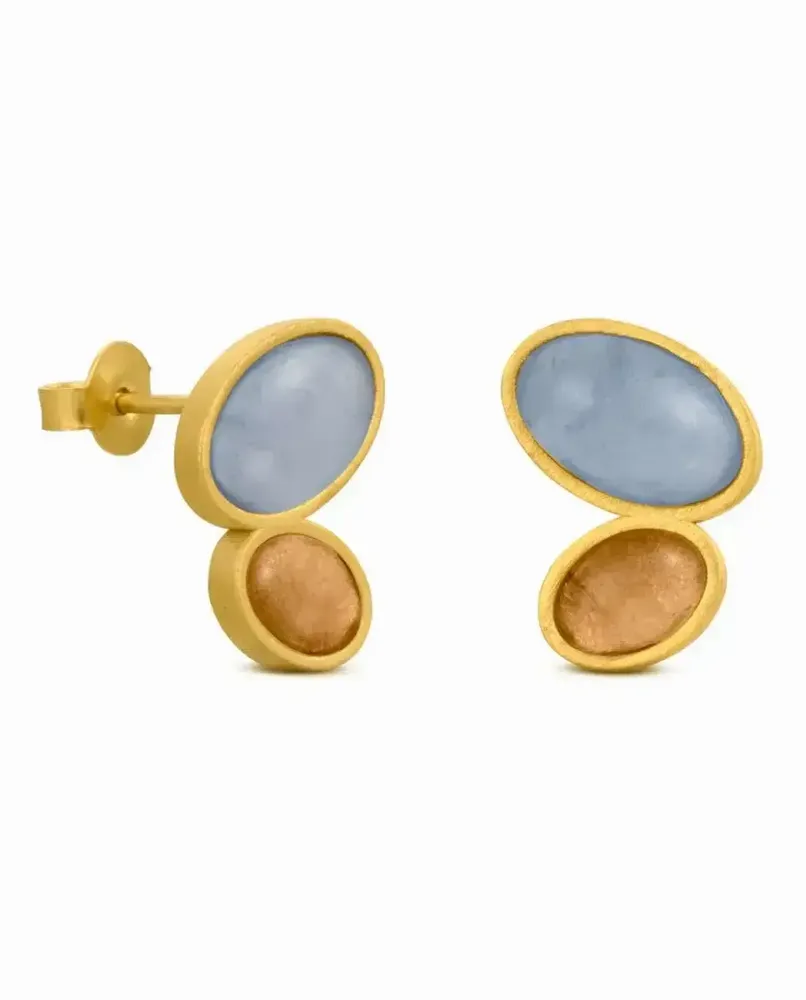 Bijoux - BOUCLES D'OREILLES DORÉES ALEGRIA PETITES - JOIDART