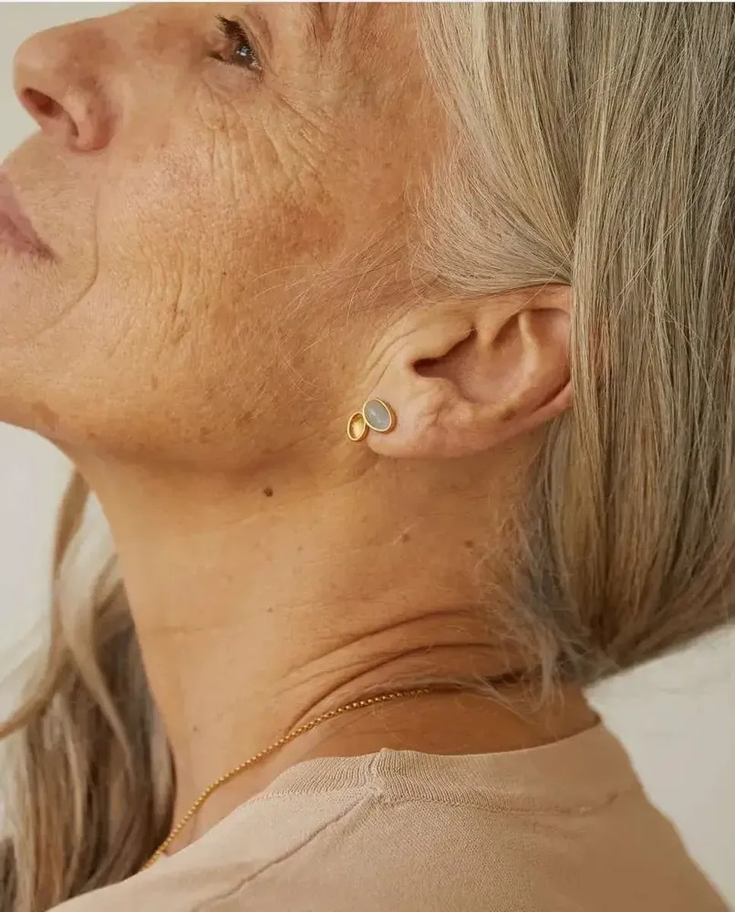 Bijoux - BOUCLES D'OREILLES DORÉES ALEGRIA PETITES - JOIDART