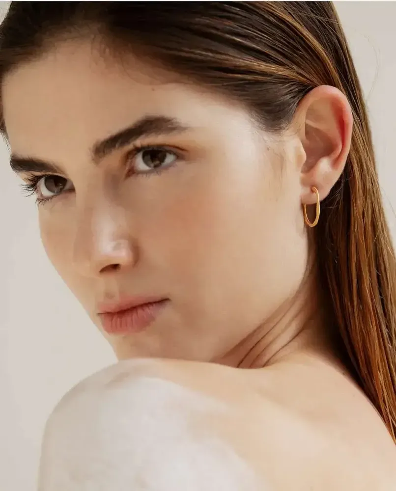 Bijoux - BOUCLES D'OREILLES DORÉES CLARA PETITES - JOIDART