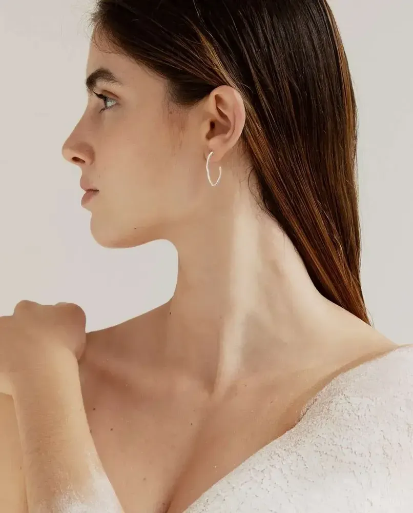 Bijoux - BOUCLES D'OREILLES EN ARGENT CLARA GRANDES - JOIDART