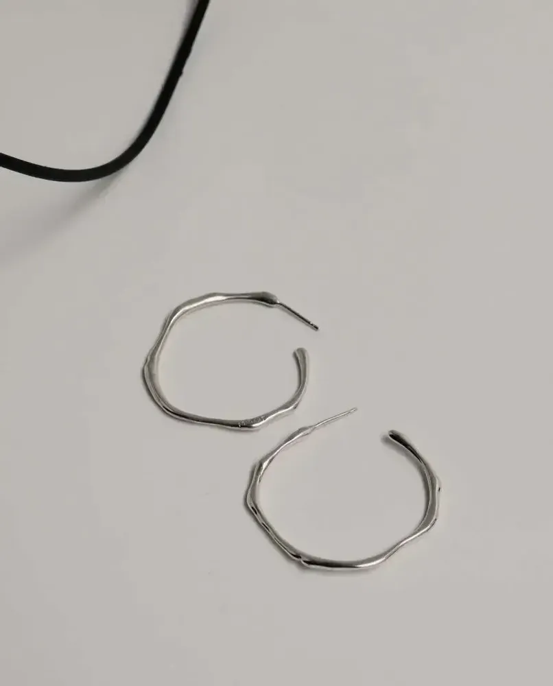 Bijoux - BOUCLES D'OREILLES EN ARGENT CLARA GRANDES - JOIDART