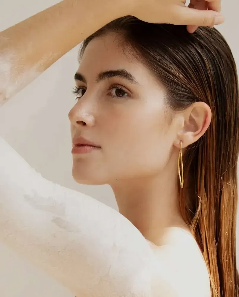 Bijoux - BOUCLES D'OREILLES DORÉES CLARA OVALES GRANDES - JOIDART