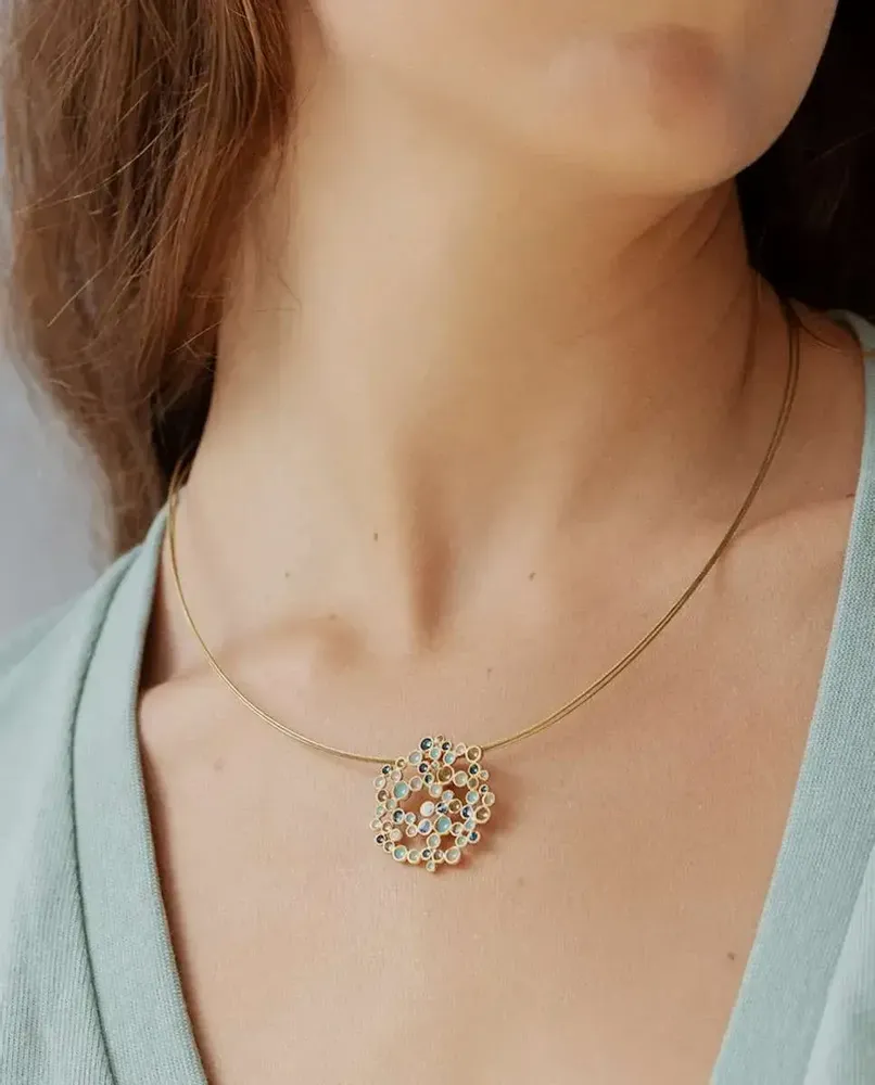 Bijoux - COLLIER DORÉE CANDY MOON PETIT - JOIDART