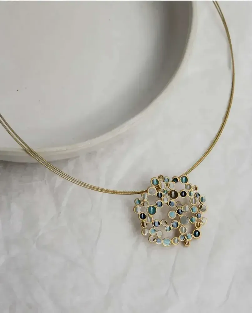 Bijoux - COLLIER DORÉE CANDY MOON PETIT - JOIDART