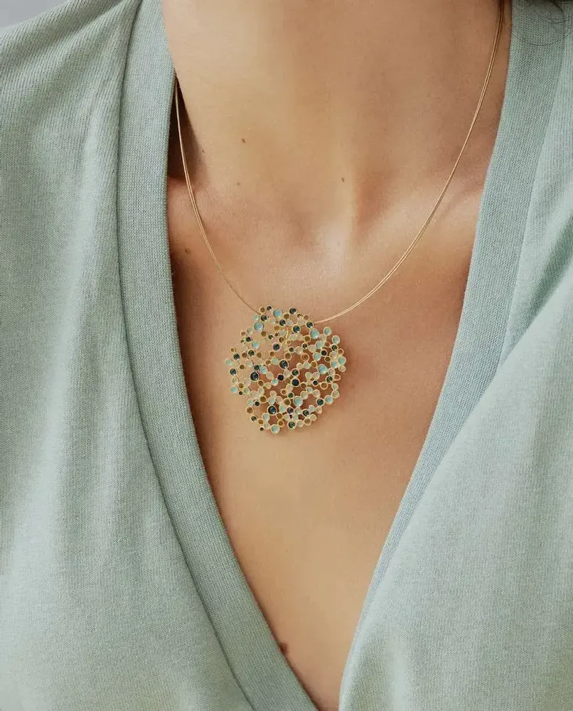 Bijoux - COLLIER DORÉE CANDY MOON GRAND - JOIDART