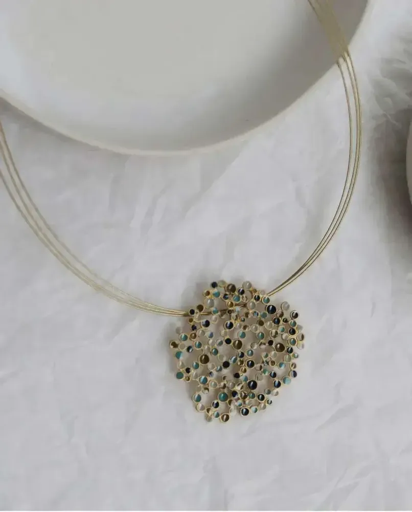 Bijoux - COLLIER DORÉE CANDY MOON GRAND - JOIDART