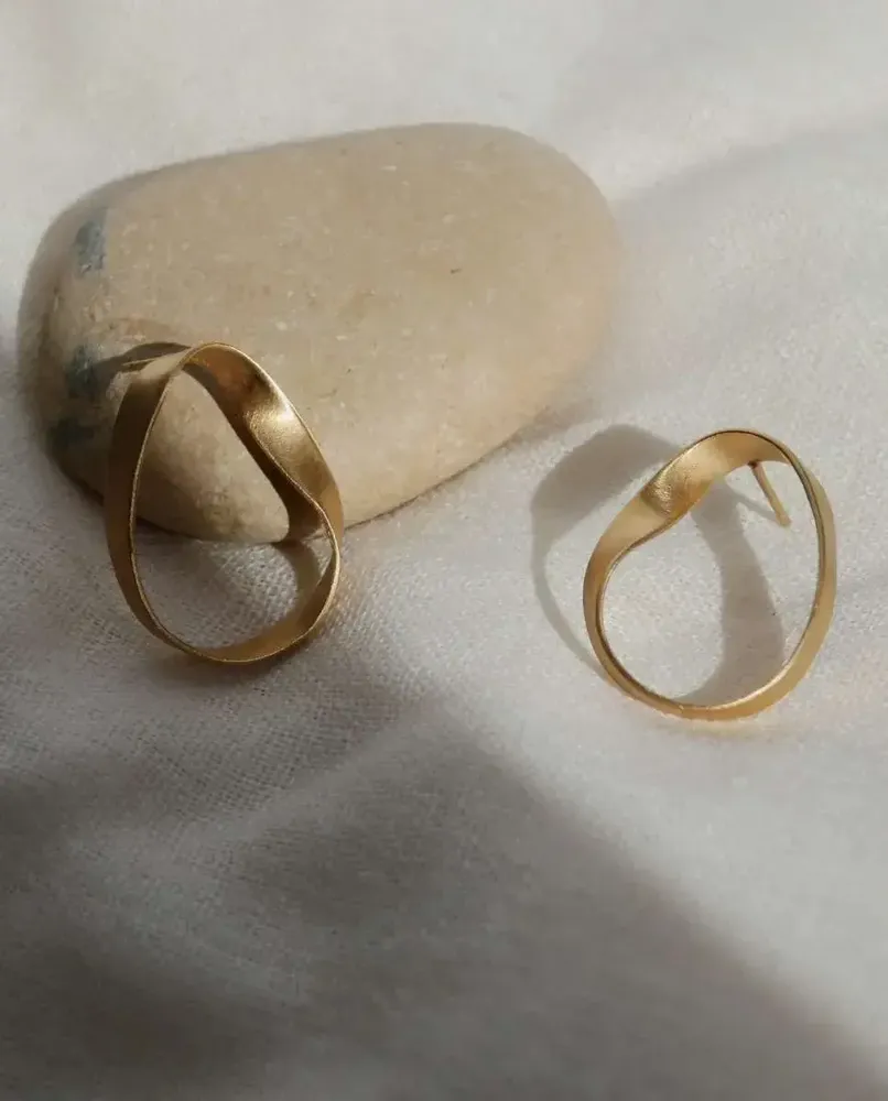 Jewelry - GOLDEN EARRINGS OCEANICA SMALL - JOIDART