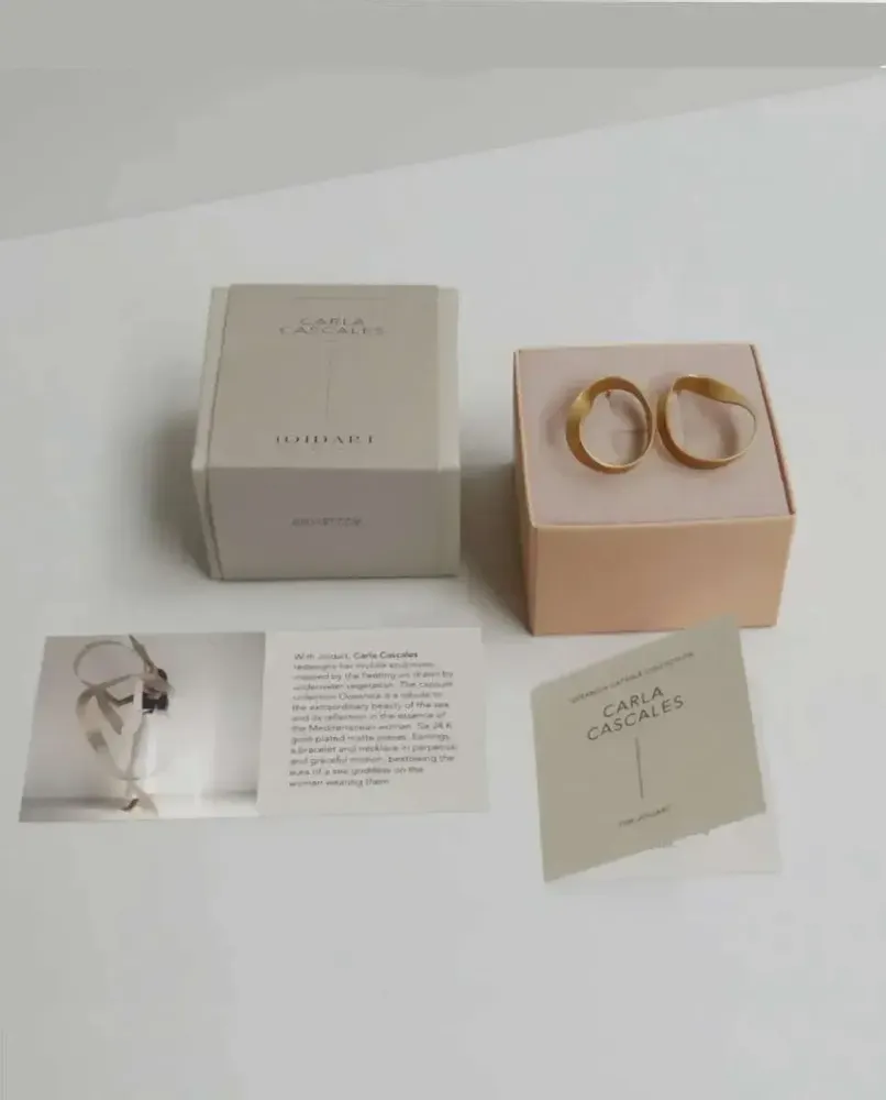 Jewelry - GOLDEN EARRINGS OCEANICA SMALL - JOIDART