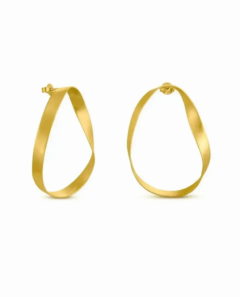 Jewelry - GOLDEN EARRINGS OCEANICA LARGE - JOIDART