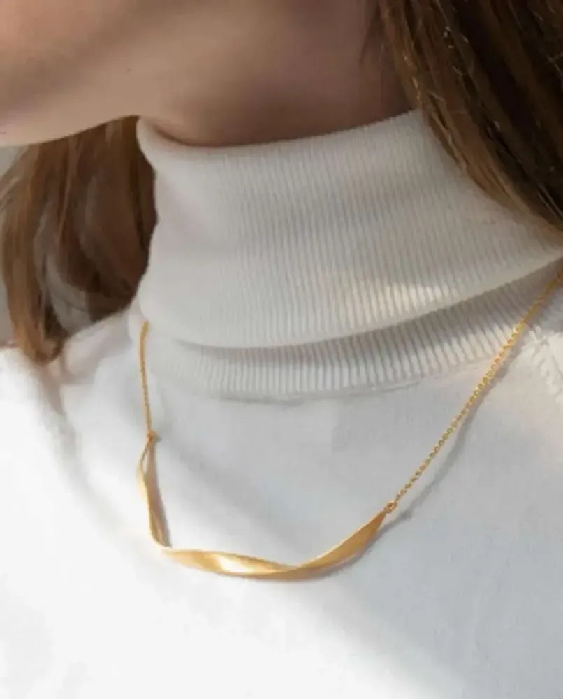 Bijoux - COLLIER DORÉE OCEANICA - JOIDART