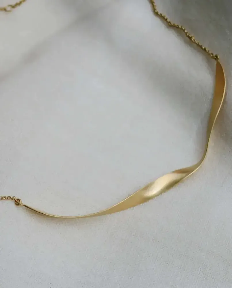 Bijoux - COLLIER DORÉE OCEANICA - JOIDART