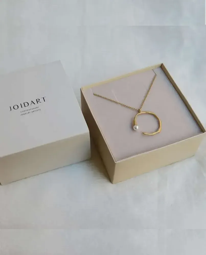 Jewelry - GOLDEN NECKLACE ECLAT CIRCLE - JOIDART