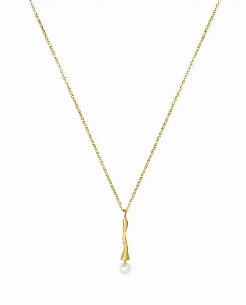 Bijoux - COLLIER DORÉE ECLAT BLANC - JOIDART