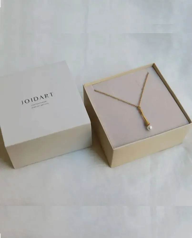 Bijoux - COLLIER DORÉE ECLAT BLANC - JOIDART