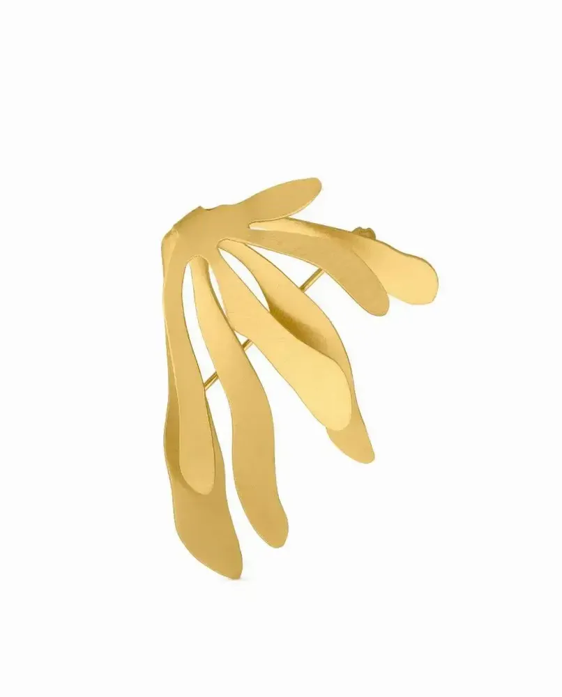 Jewelry - GOLDEN BROOCH EXOTICA - JOIDART