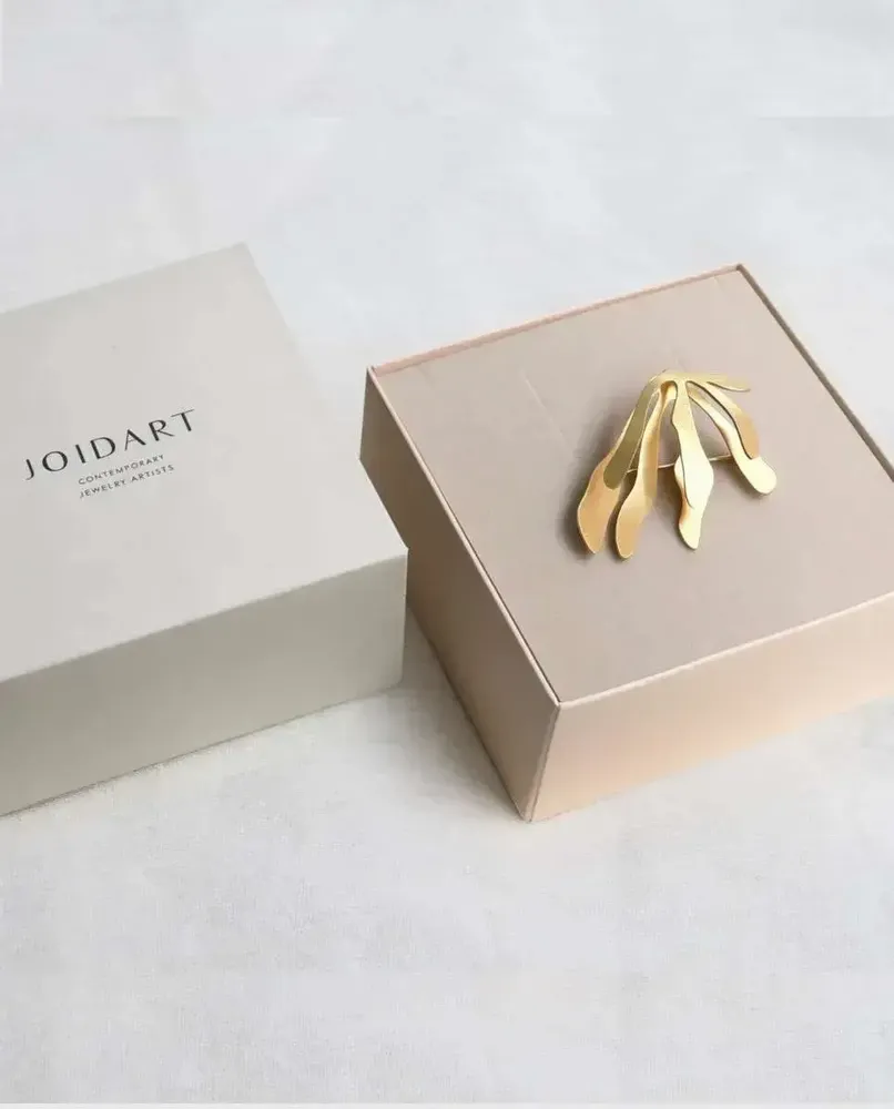 Jewelry - GOLDEN BROOCH EXOTICA - JOIDART