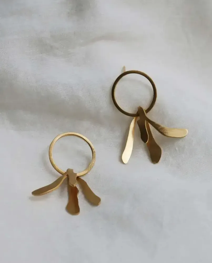 Jewelry - GOLDEN EARRINGS EXOTICA - JOIDART