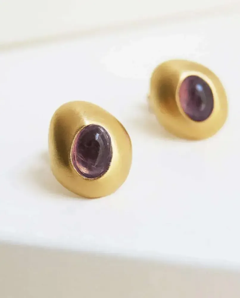 Jewelry - SMALL ADDAIA GOLDEN EARRINGS - JOIDART