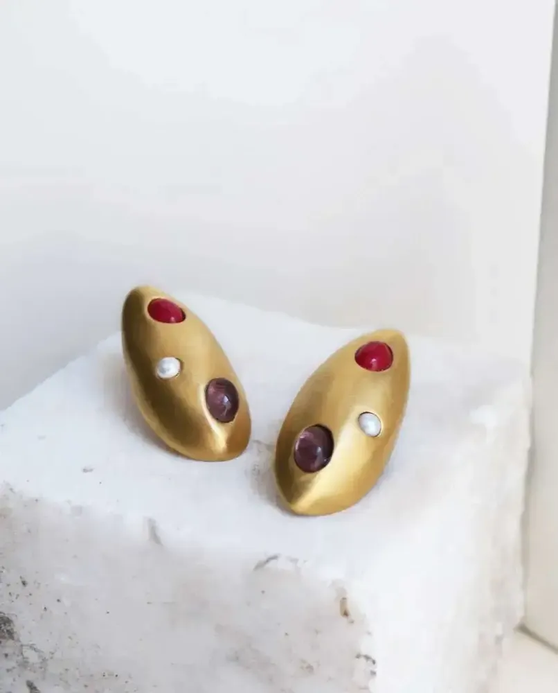 Jewelry - ADDAIA GOLDEN EARRINGS - JOIDART