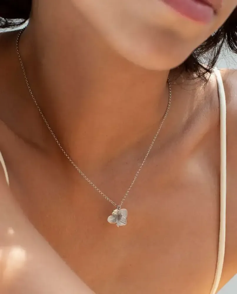 Bijoux - COLLIER EN ARGENT PAMPALONIA CHAÎNE - JOIDART