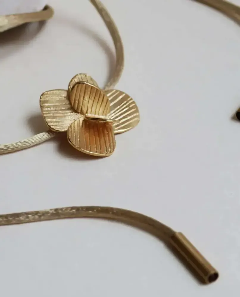 Bijoux - COLLIER DORÉ PAMPALONIA CORDON - JOIDART