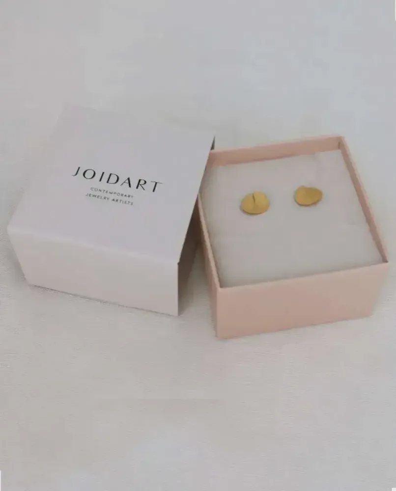 Bijoux - BOUCLES D'OREILLES PETITES DORÉES TAGLIO - JOIDART