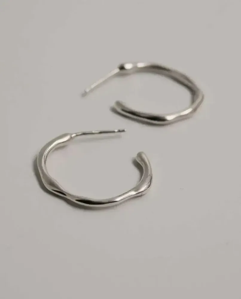 Bijoux - BOUCLES D'OREILLES EN ARGENT CLARA PETITES - JOIDART