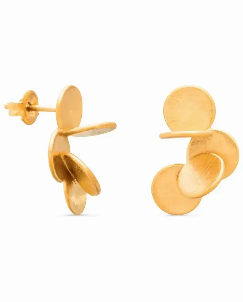 Jewelry - GOLDEN EARRINGS ARAI MEDIUM - JOIDART
