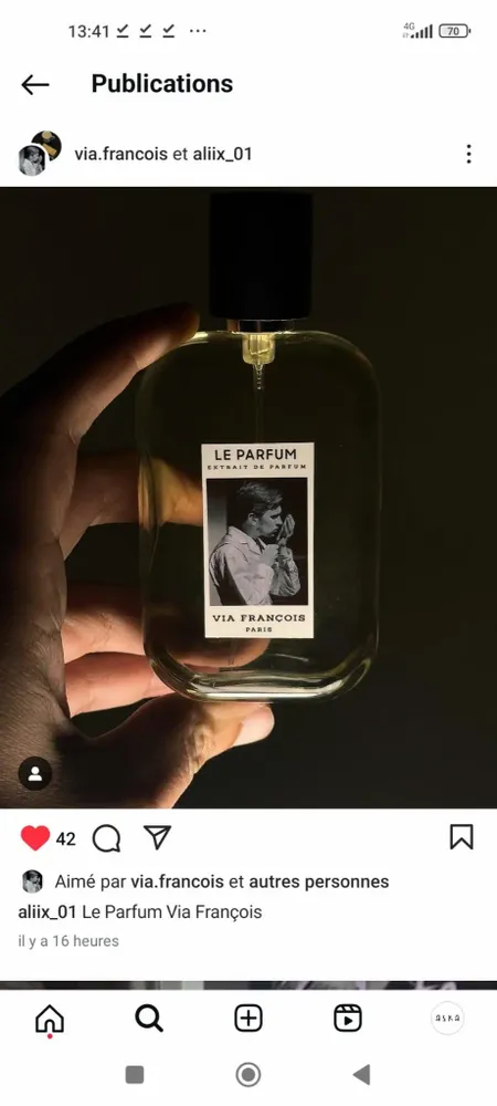 Fragrance for women & men - The Via François Perfume - Perfume extract - VIA FRANCOIS