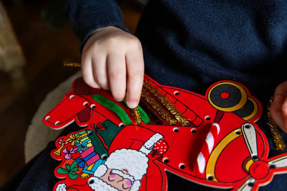 Children's arts and crafts - CHRISTMAS - CARTESDART