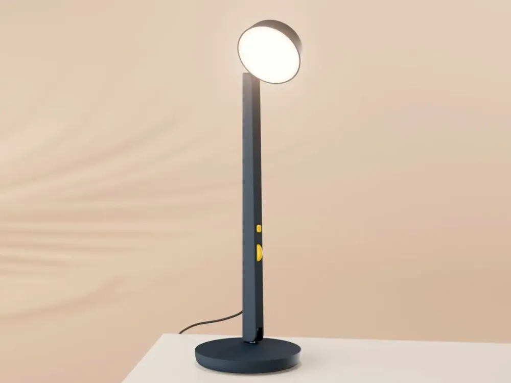 Éclairage LED - Lampe Polux - Bleu nuit & Jaune - LUMINAIRES POLUX