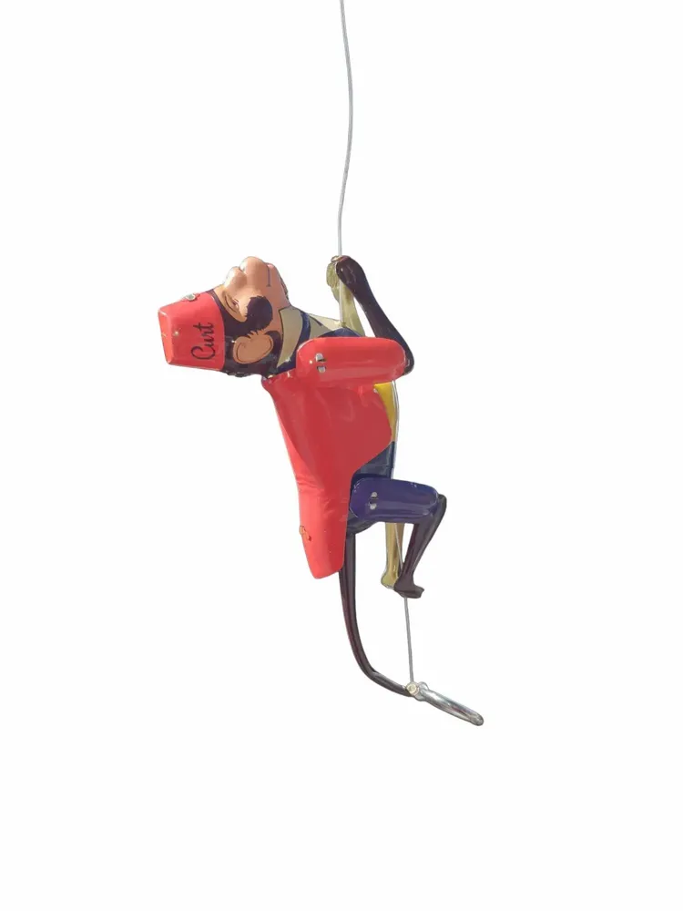 Toys - Curt, the climbing monkey - BLECHFABRIK
