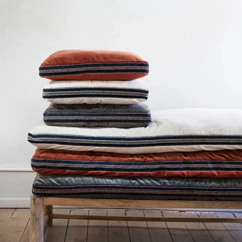 Tissus pour extérieurs - Matelas en velours de coton - MADAM STOLTZ