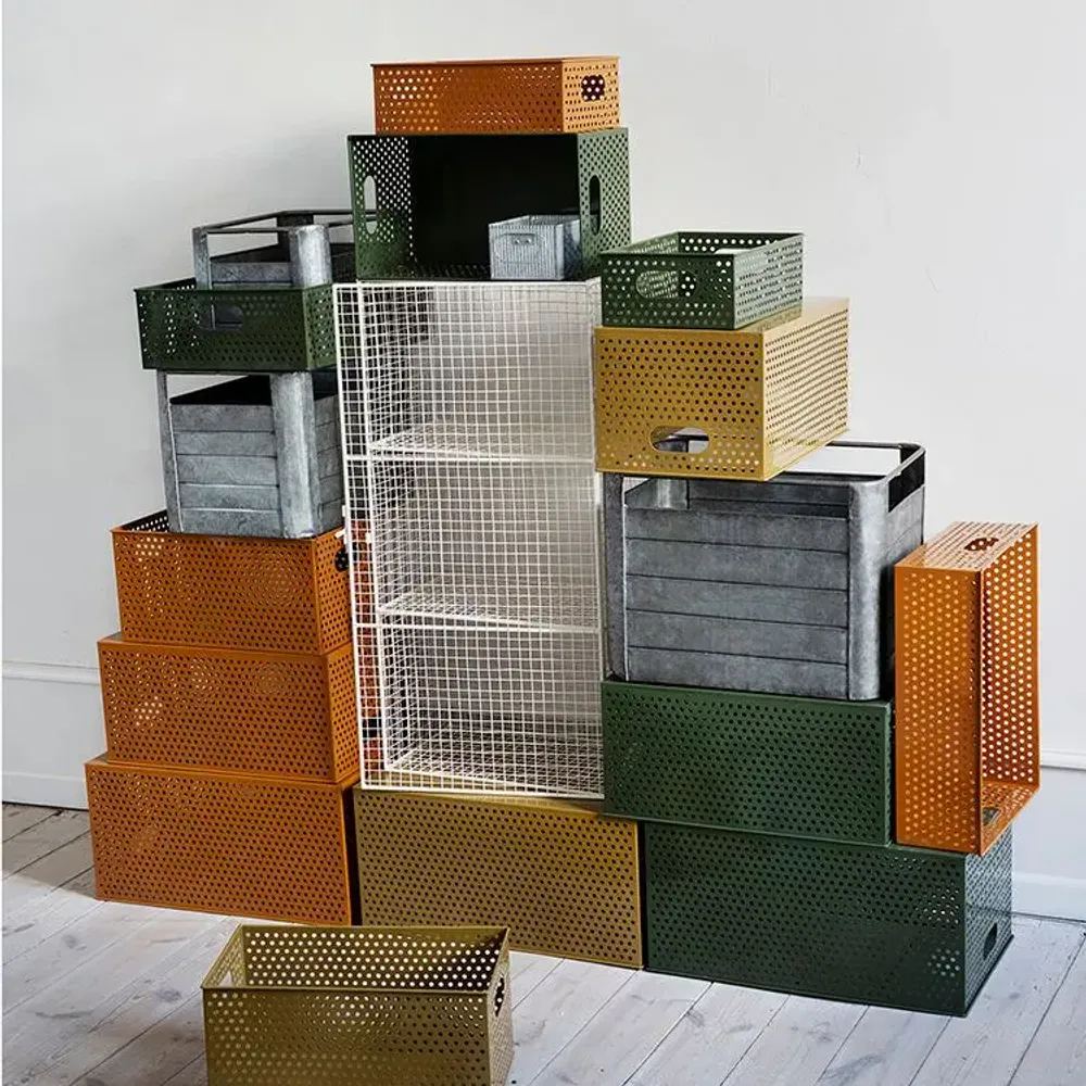Office furniture and storage - Iron storage boxes - MADAM STOLTZ